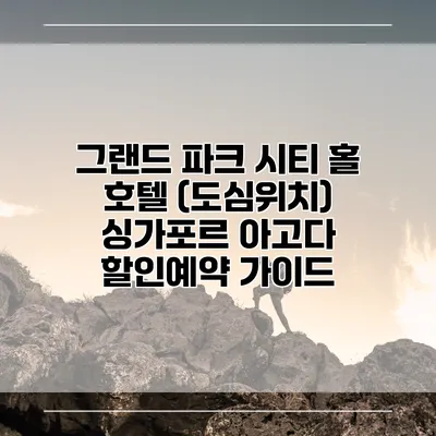 그랜드 파크 시티 홀 호텔 (도심위치) 싱가포르 아고다 할인예약 가이드