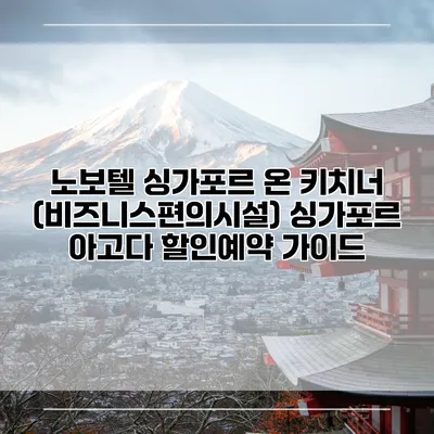노보텔 싱가포르 온 키치너 (비즈니스편의시설) 싱가포르 아고다 할인예약 가이드