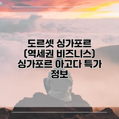 도르셋 싱가포르 (역세권 비즈니스) 싱가포르 아고다 특가 정보