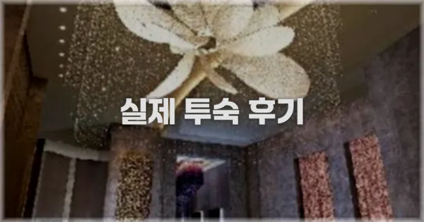 💬 실제 투숙 후기